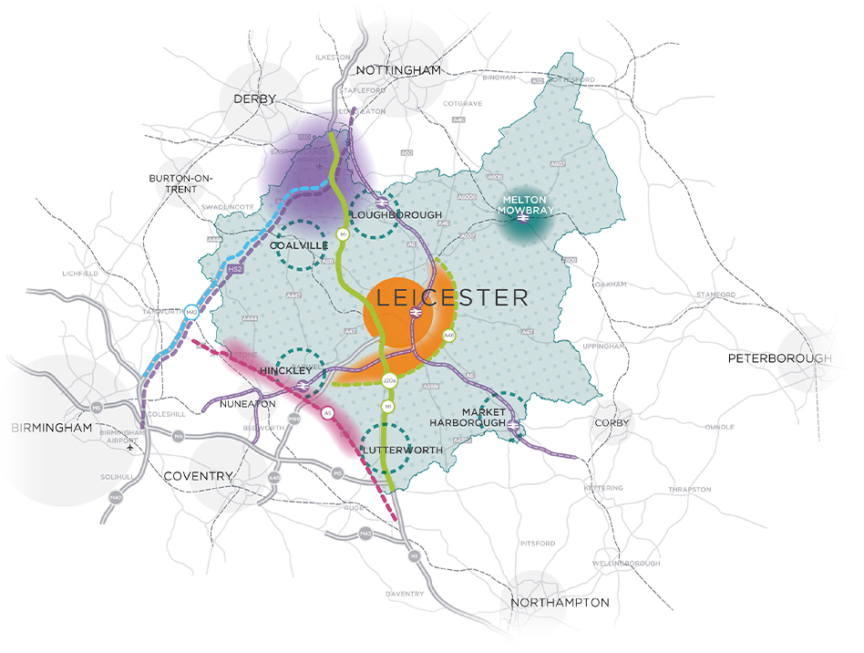 Strategic growth plan map